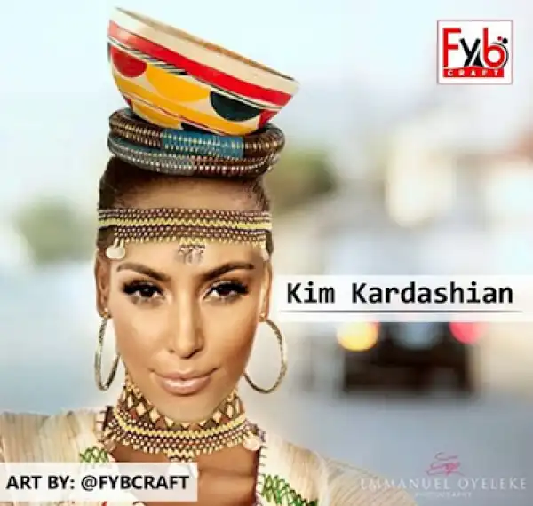 Checkout These Cute Photos Of American Celebs In African Outfits